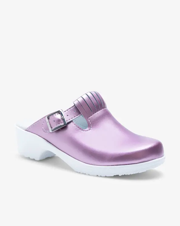 Beez Retro Slip in Arbetssko Rosa Metallic