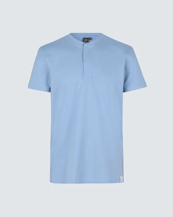 PRO Wear CARE Piké utan krage Herr Ljusblå