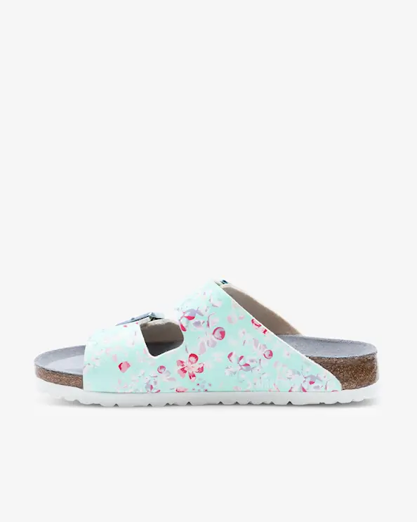 Birkenstock Pro Arizona ESD Sandal Smal Mint Blommig