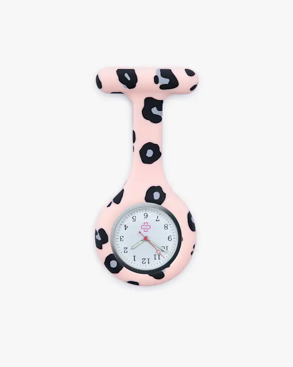 Valencia Sygeplejerskeur Pink Leopard