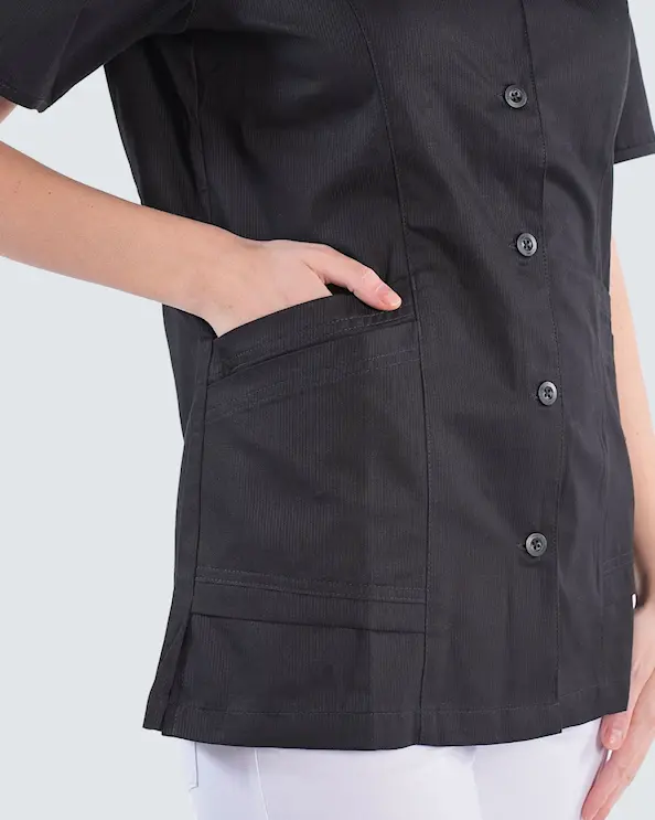 South West Staccato Aila Svart Blus Dam