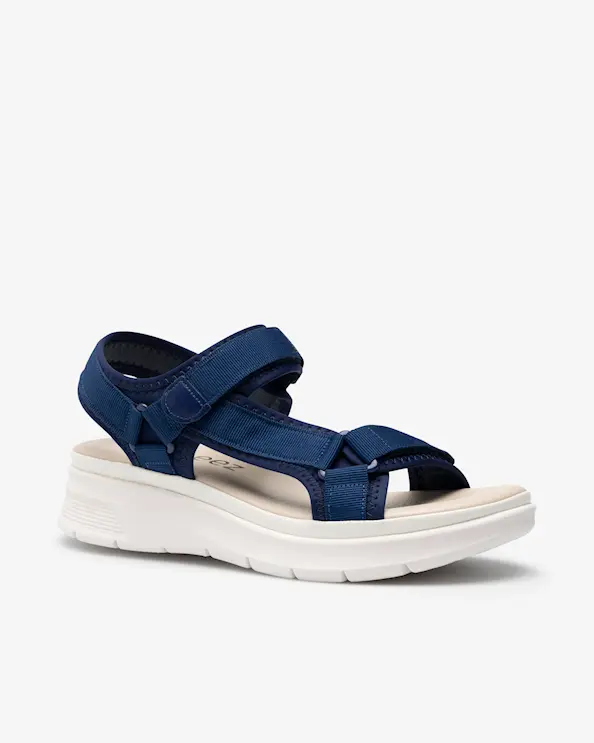 Beez Lush BlueVelcro Sandal