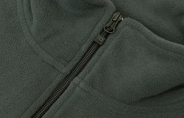 ID Identity Cardigan Microfleece Herr Grå