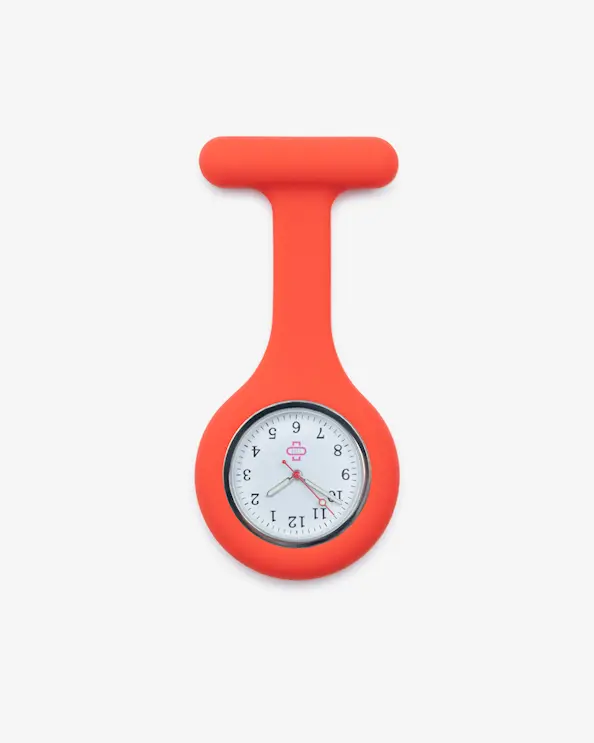 Sjuksköterskeklocka Röd