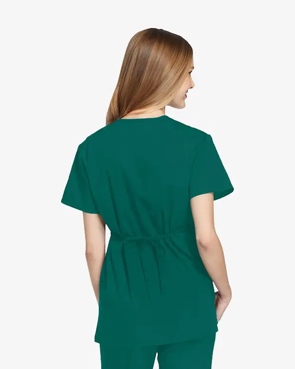 Cherokee Originals Mock Wrap Top WWE4801 Mørke grønn