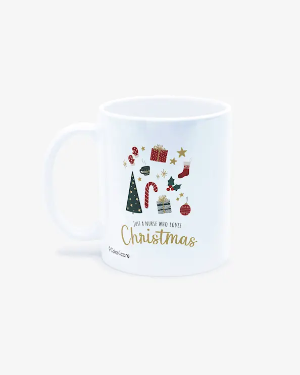 Mugg Just a Nurse Who Loves Christmas