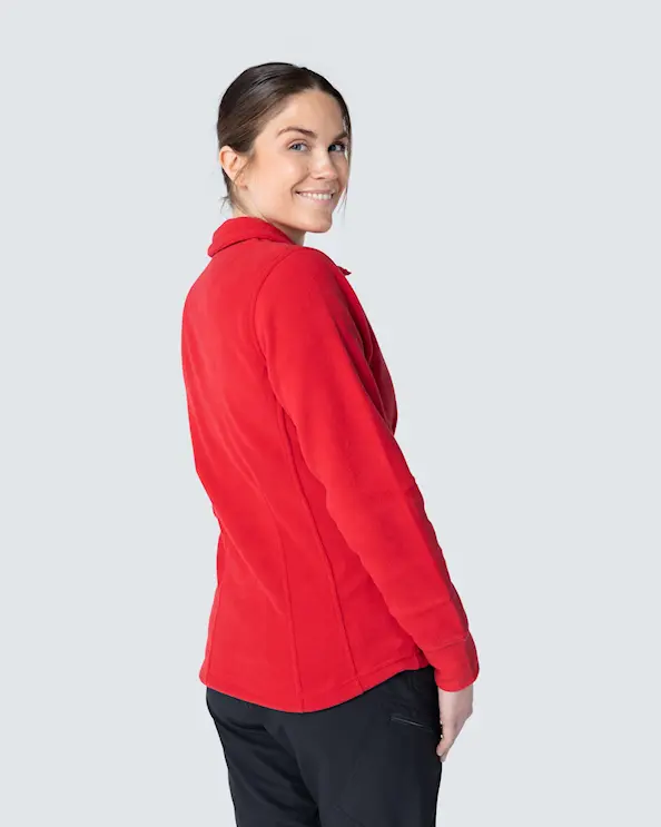 South West Regina Fleecetakki Punainen Naiset