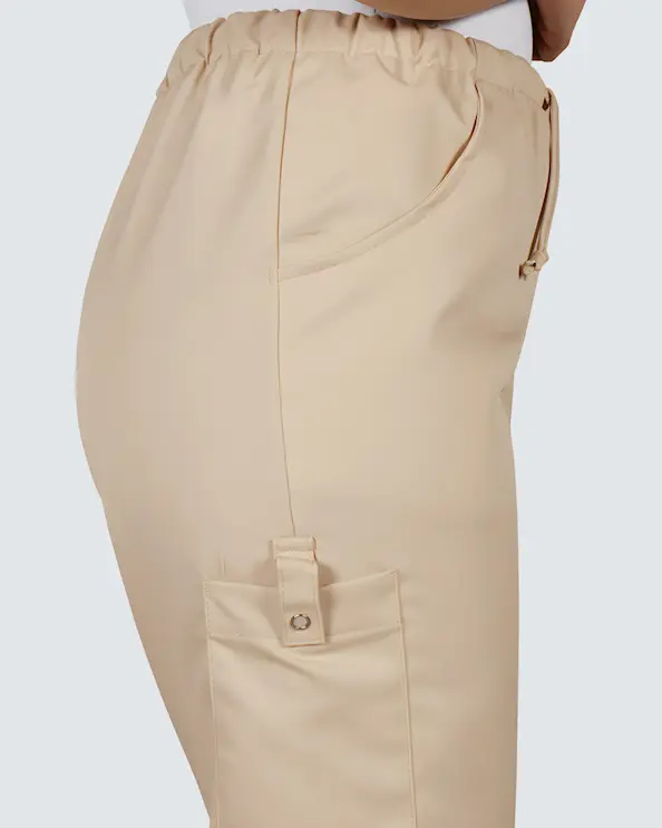 Nybo Charisma Premium Beige Housut Tencel Unisex