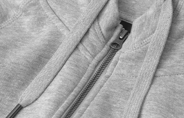 ID Identity Core Hoodie Zip Dam Grey melange
