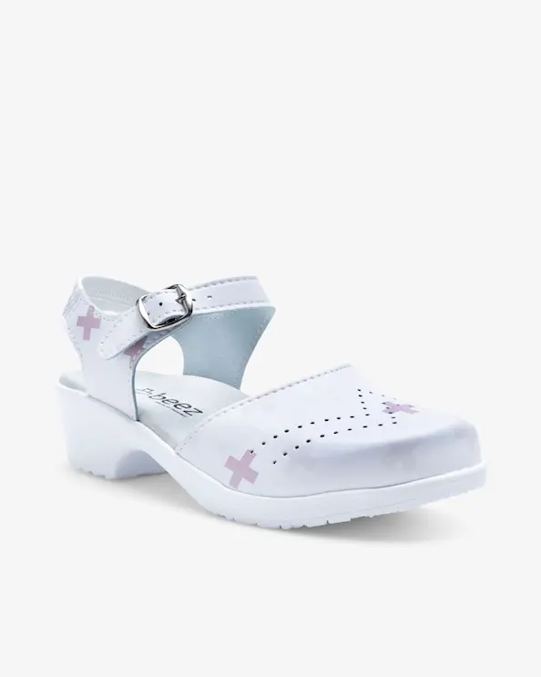 Beez Arbejdssko Tidsløs Mat Medic Pink Kors