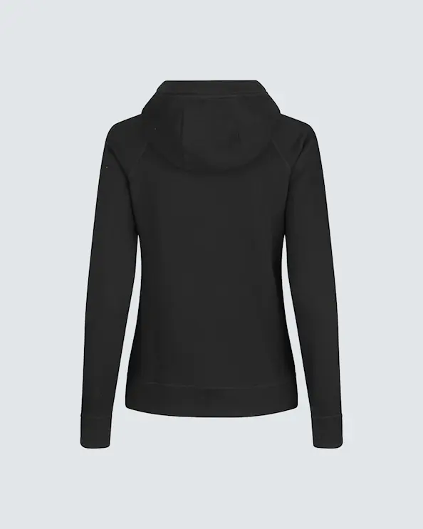 ID Identity Core Hoodie Zip Dam Svart