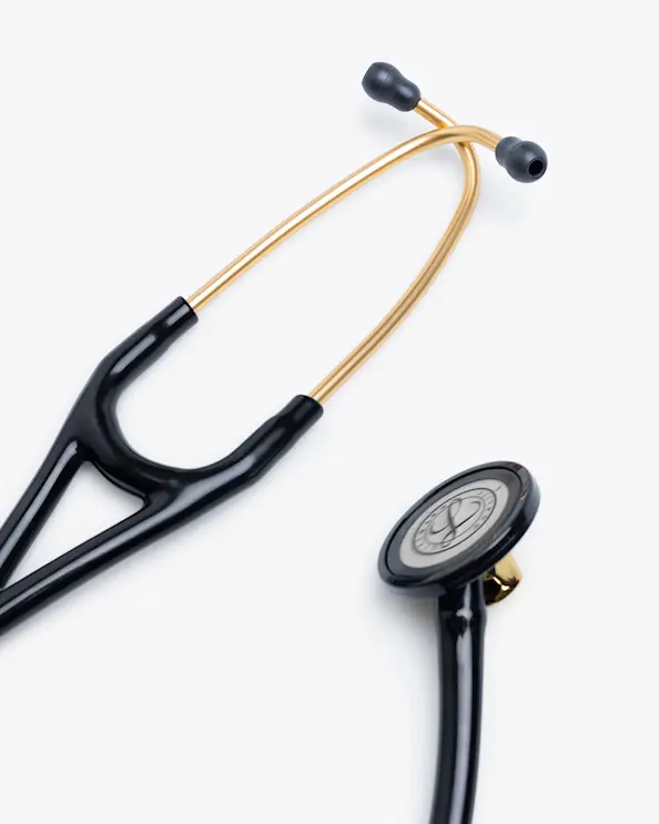 Littmann Master Cardiology Stetoskooppi Musta/Messinki