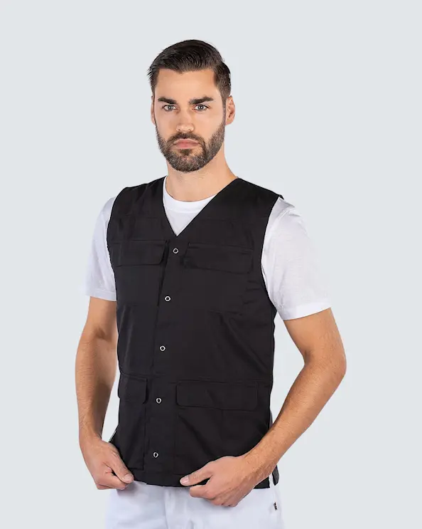 Almedahls Svart Väst Unisex