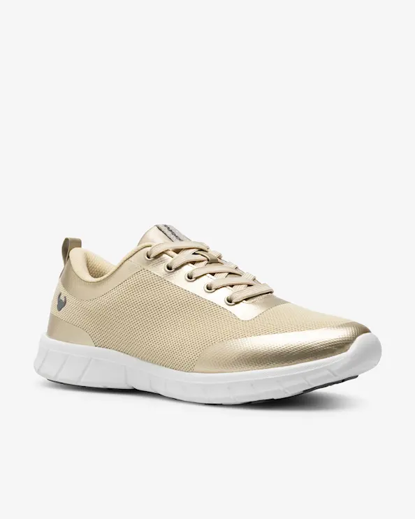 Suecos Alma Metallic Sneaker Guld