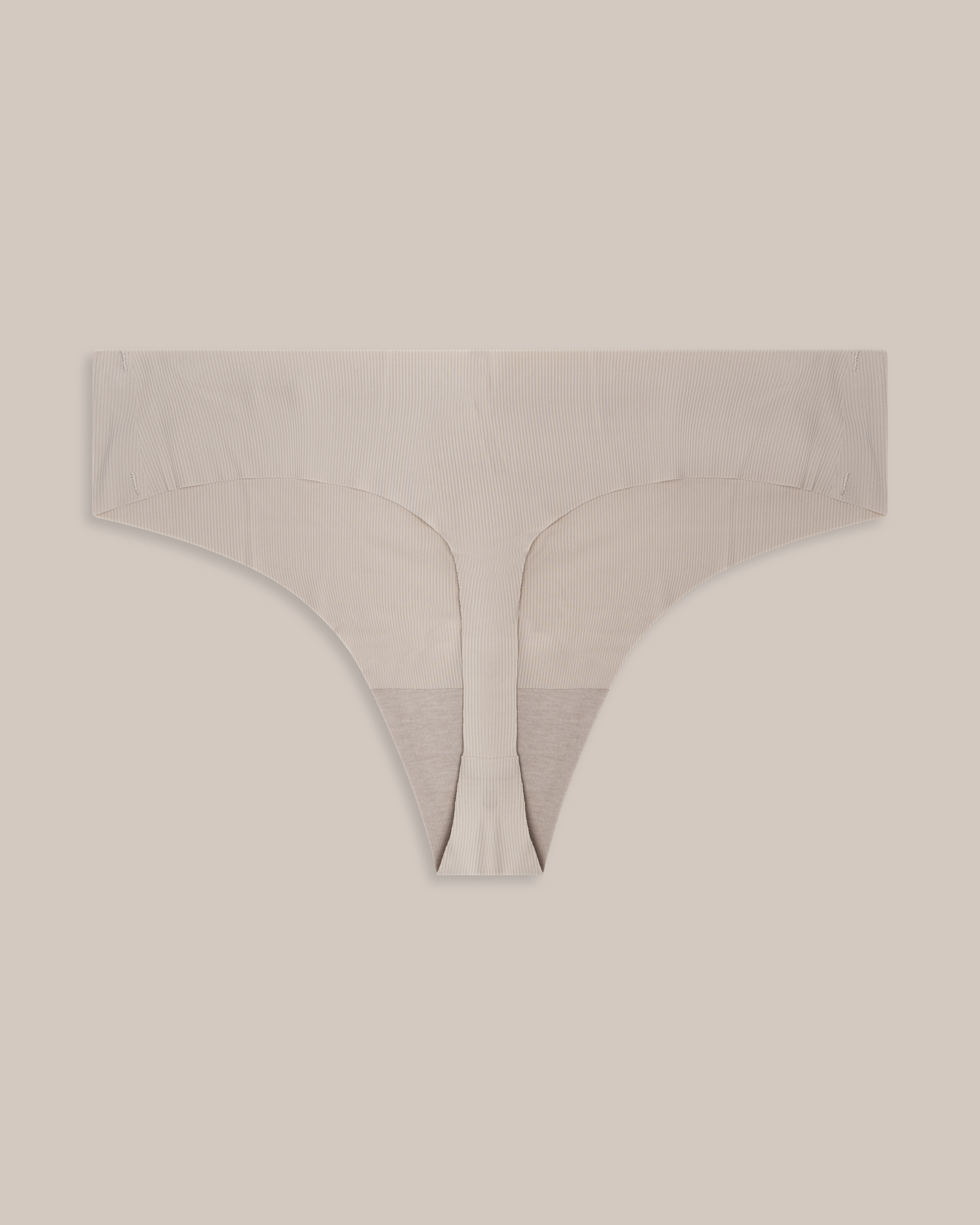 Stringtruse Lasercut Beige 3-pakning