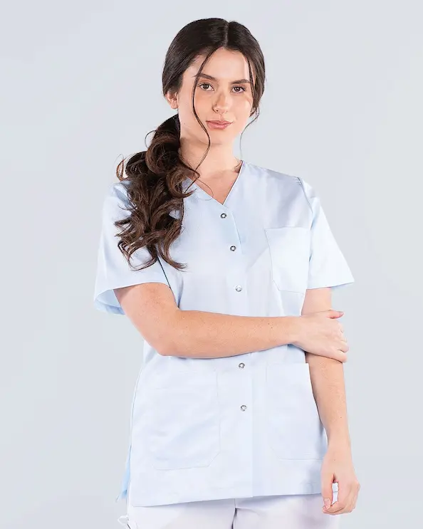 Nybo Charisma Premium Lyseblå Tunika Tencel Dame