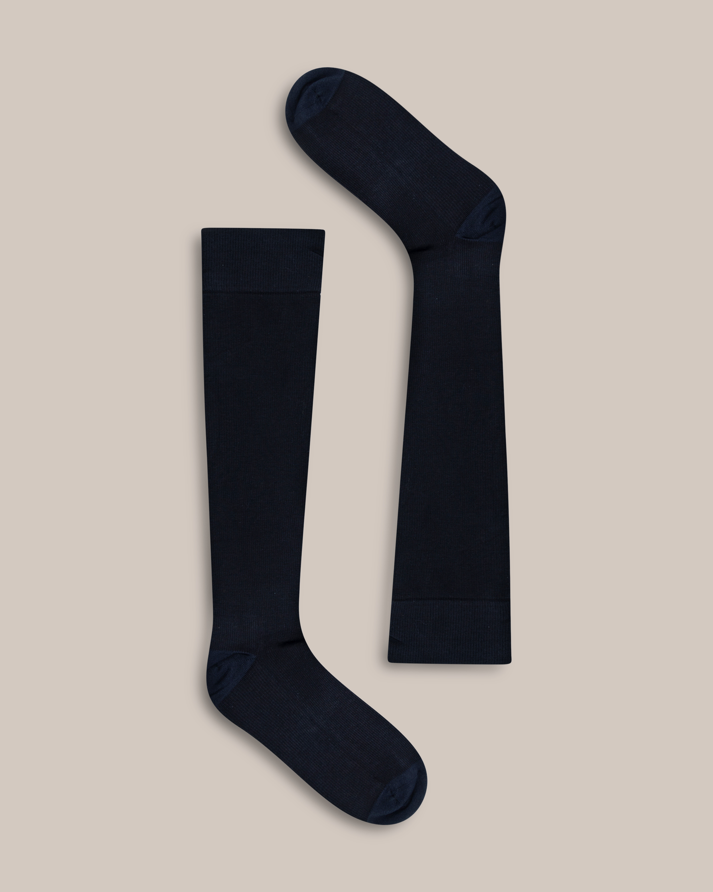 Stödstrumpor Bred Vad Svart 3-pack