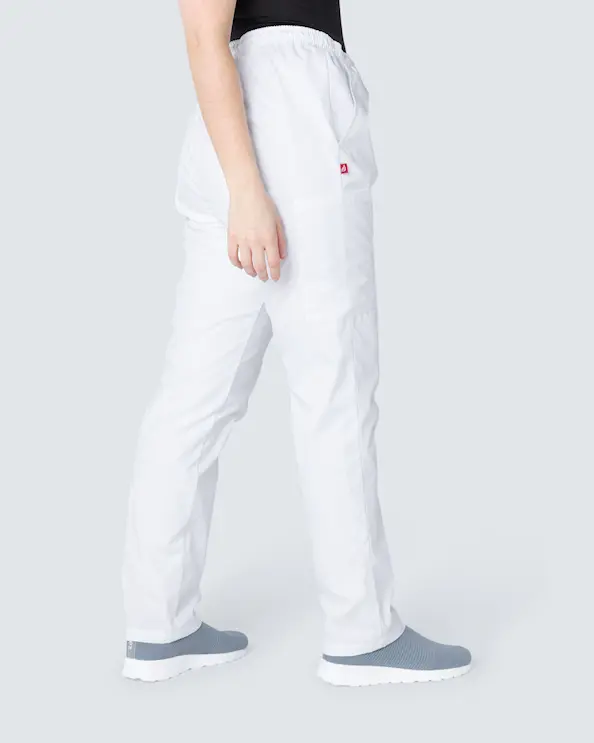 Segers Housut Domestik Unisex Valkoinen