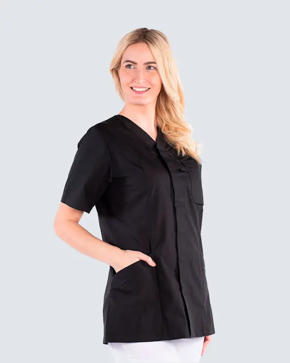 Segers Domestik Sort Jakke Dame