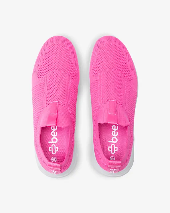 Beez Remedy Slip-on Sneaker Hot Pink
