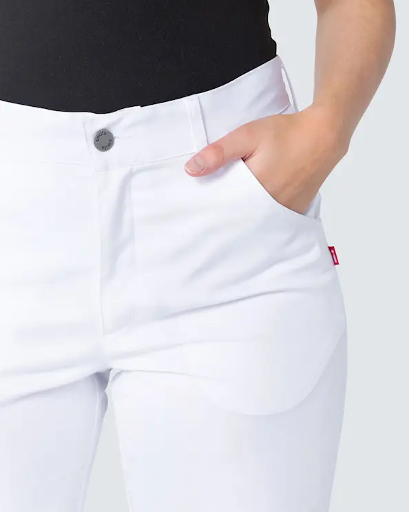 South West Nico Valkoinen Housut Stretch Unisex