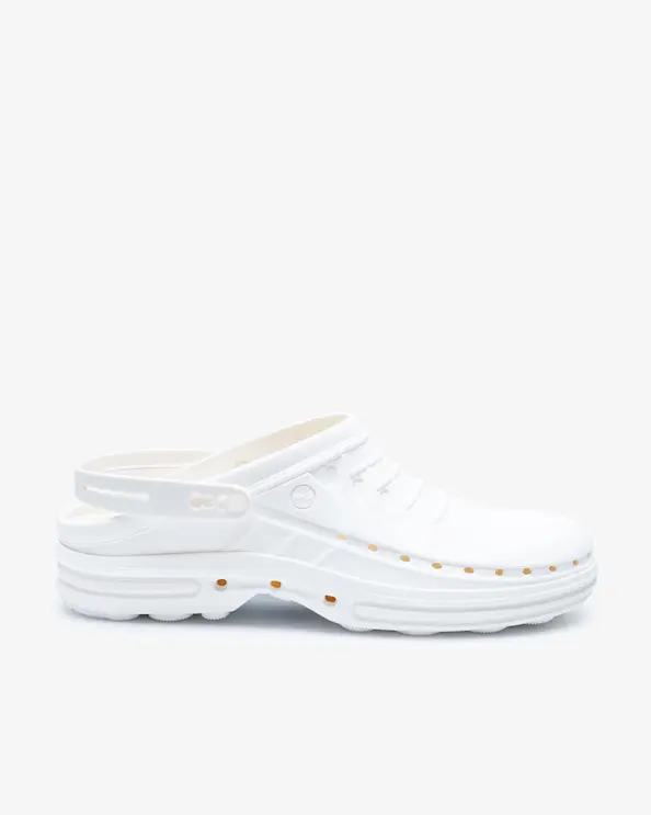 Wock Clog Slip in Hygiensko Vit