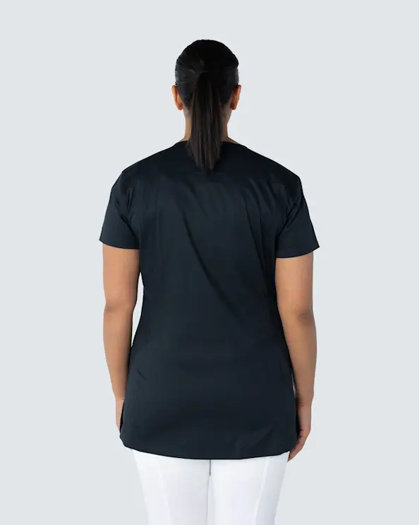 WAW Leah Zip Top Black
