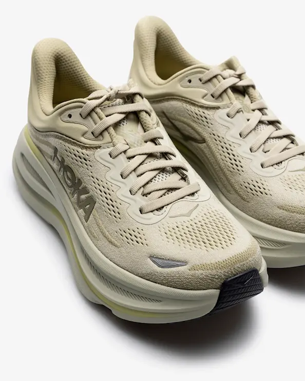 Hoka M Bondi 9 Sneaker Grassland/Oyster Mushroom