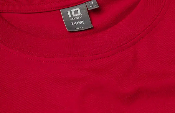 ID Identity T-Shirt T-TIME Herren Rot