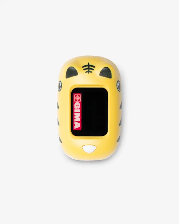 GIMA Pulsoximeter Oxy-0 Gul Tiger