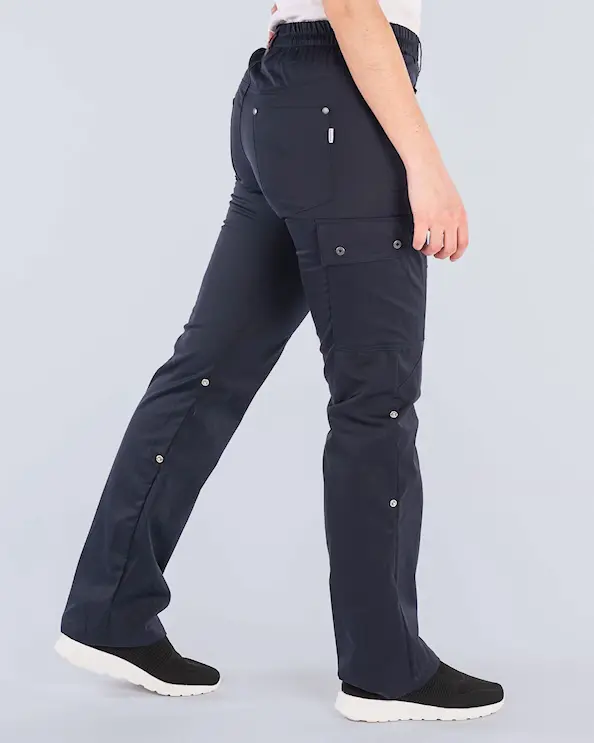 Kentaur Pull on Flex Tummansininen Työhousut Unisex