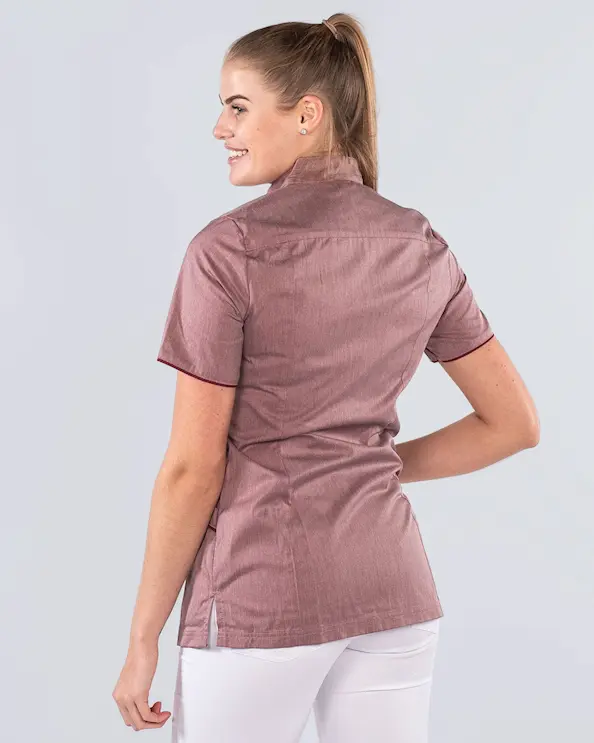 Nytello Harmony Vinrød Skjorte Dame