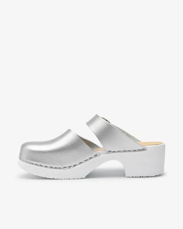 Beez Belle Slip in Arbetssko Silver/Metallic