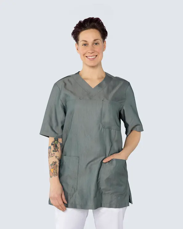 Nybo Hoitajanpaita Comfort Unisex Oliivinvihreä