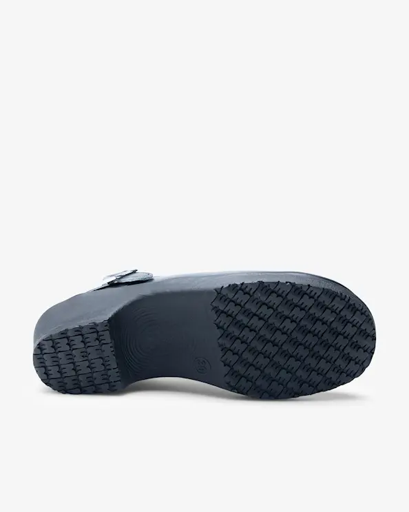 Beez Klassisk Matt Black/Black Arbeidssko