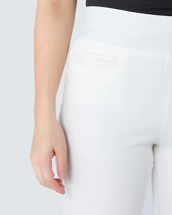WAW Ladies Stretch Jeans Natural White