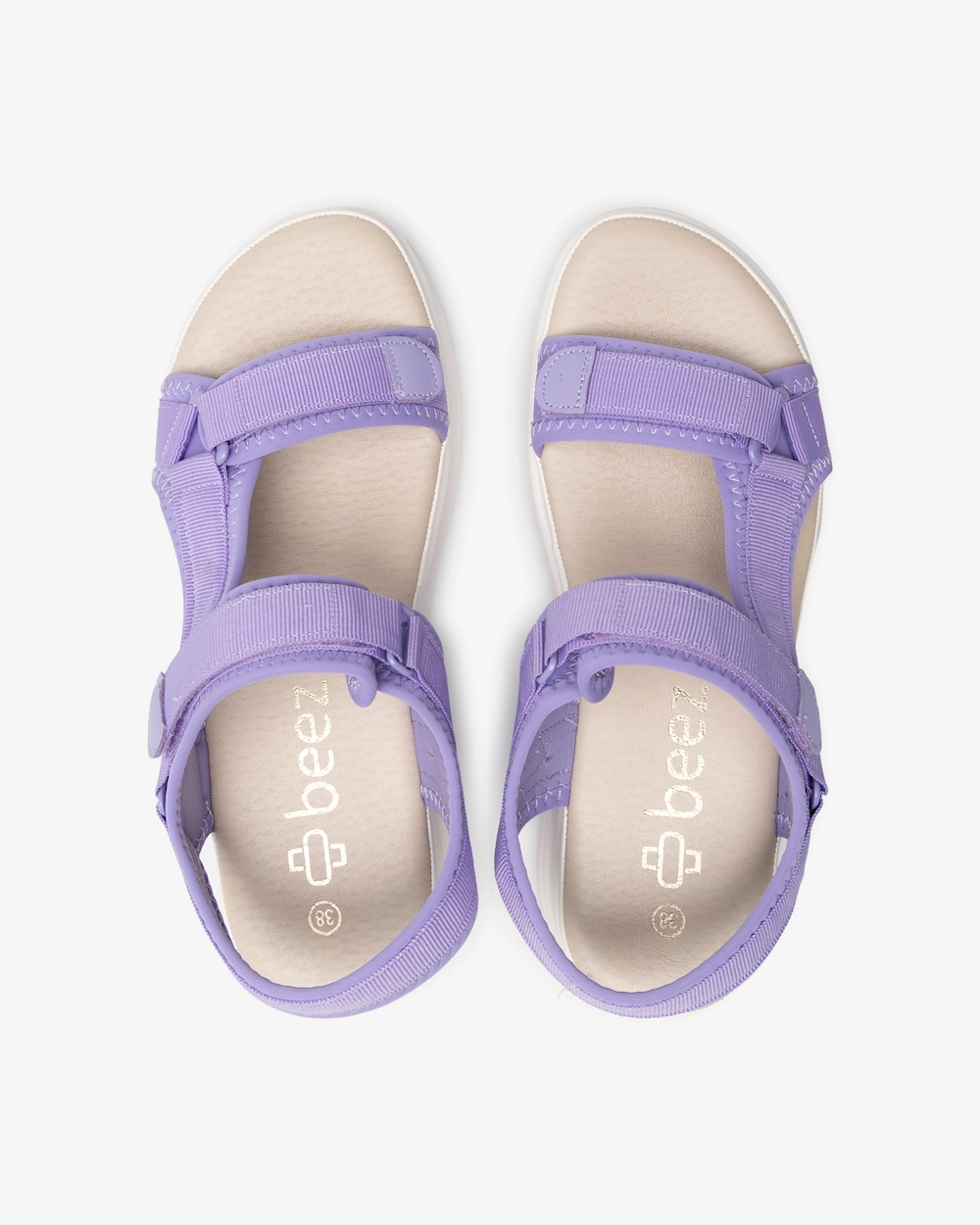 Beez Lush Sandal Mörklila