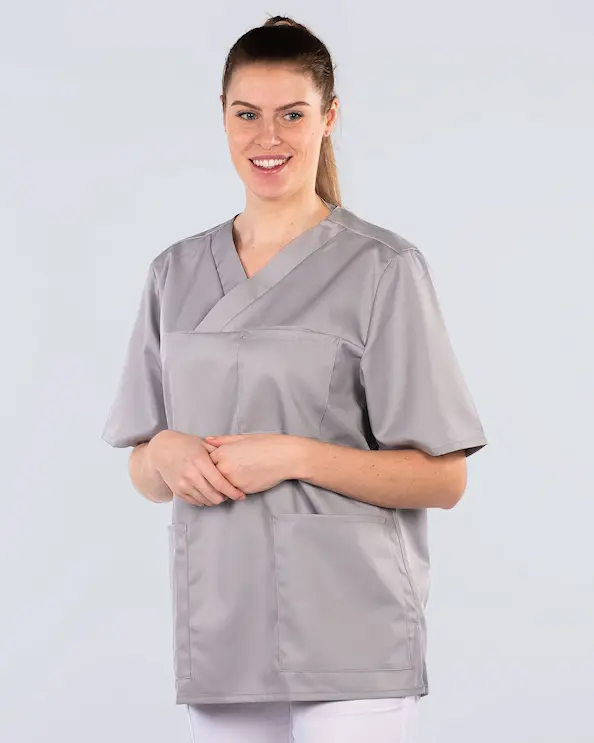 Kentaur Tencel Medical Grå Kittel Unisex