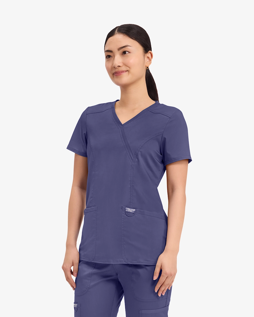 Cherokee Revolution Mock Wrap Top WWE610 Luumu