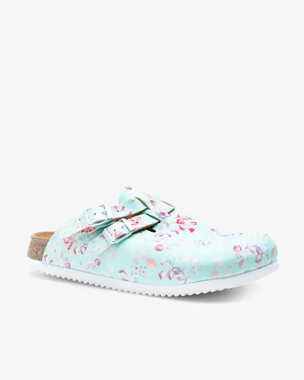 Birkenstock Professional Kay Narrow Flower Field Mint
