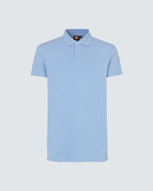 ID Identity Poloshirt Herren Hellblau