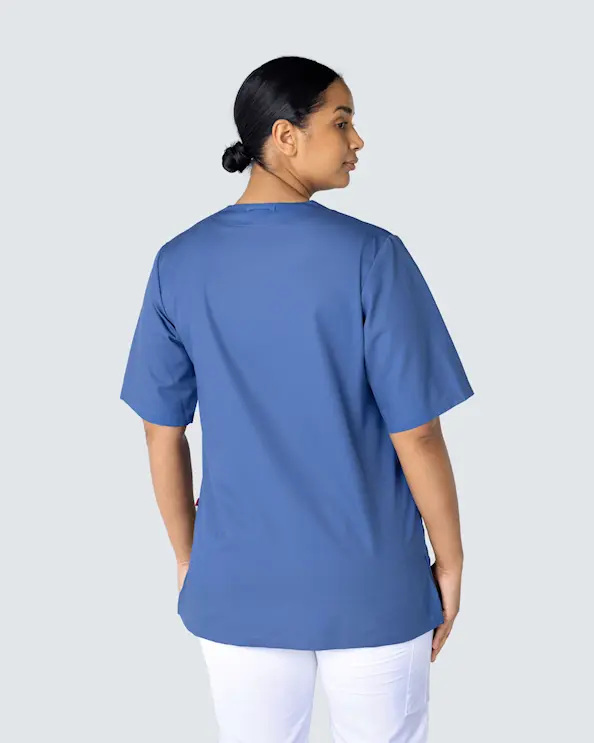 Segers Denimblå Tunika Tencel Unisex