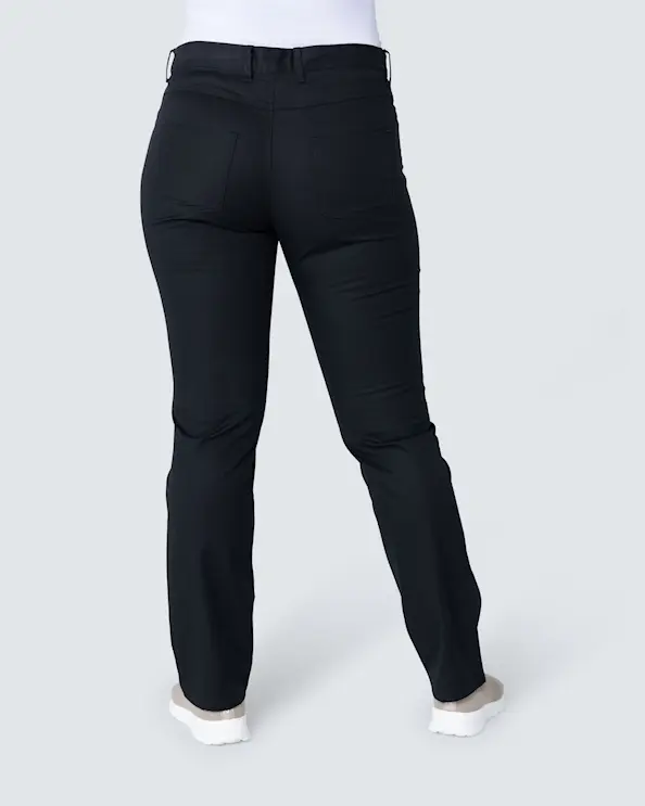 South West Nova Sort Slim-fit Bukser Dame