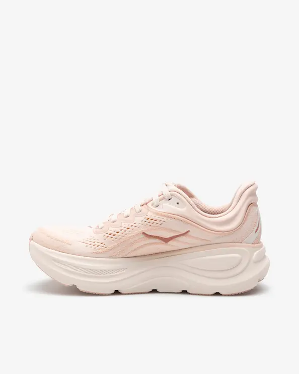 Hoka W Bondi 9 Lenkkarit Rose Latte/Rose Cream