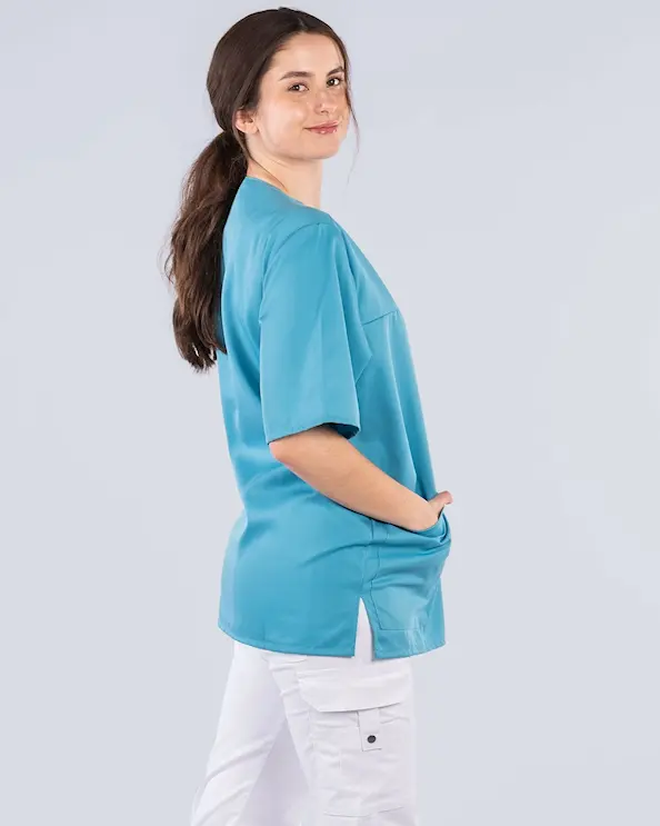 Kentaur Tencel Medical Turkis Kittel Unisex