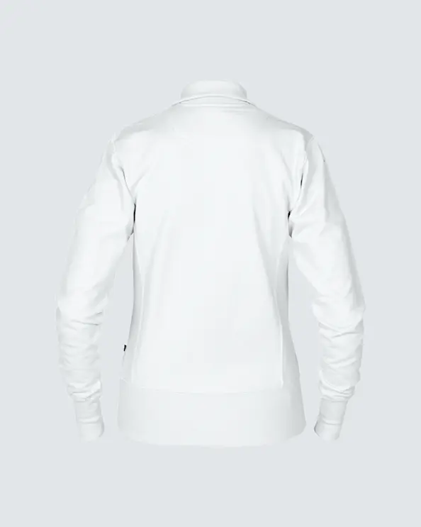 Texstar Sweatshirt med dragkedja Dam Vit