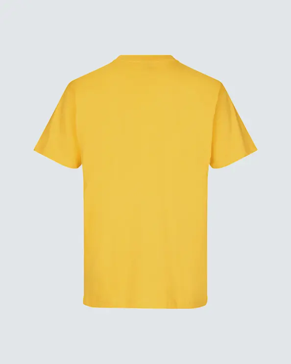 ID Identity T-shirt T-TIME for herrer Gul