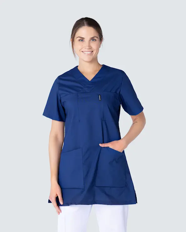 Almedahls Navy Blå Tunika Dame