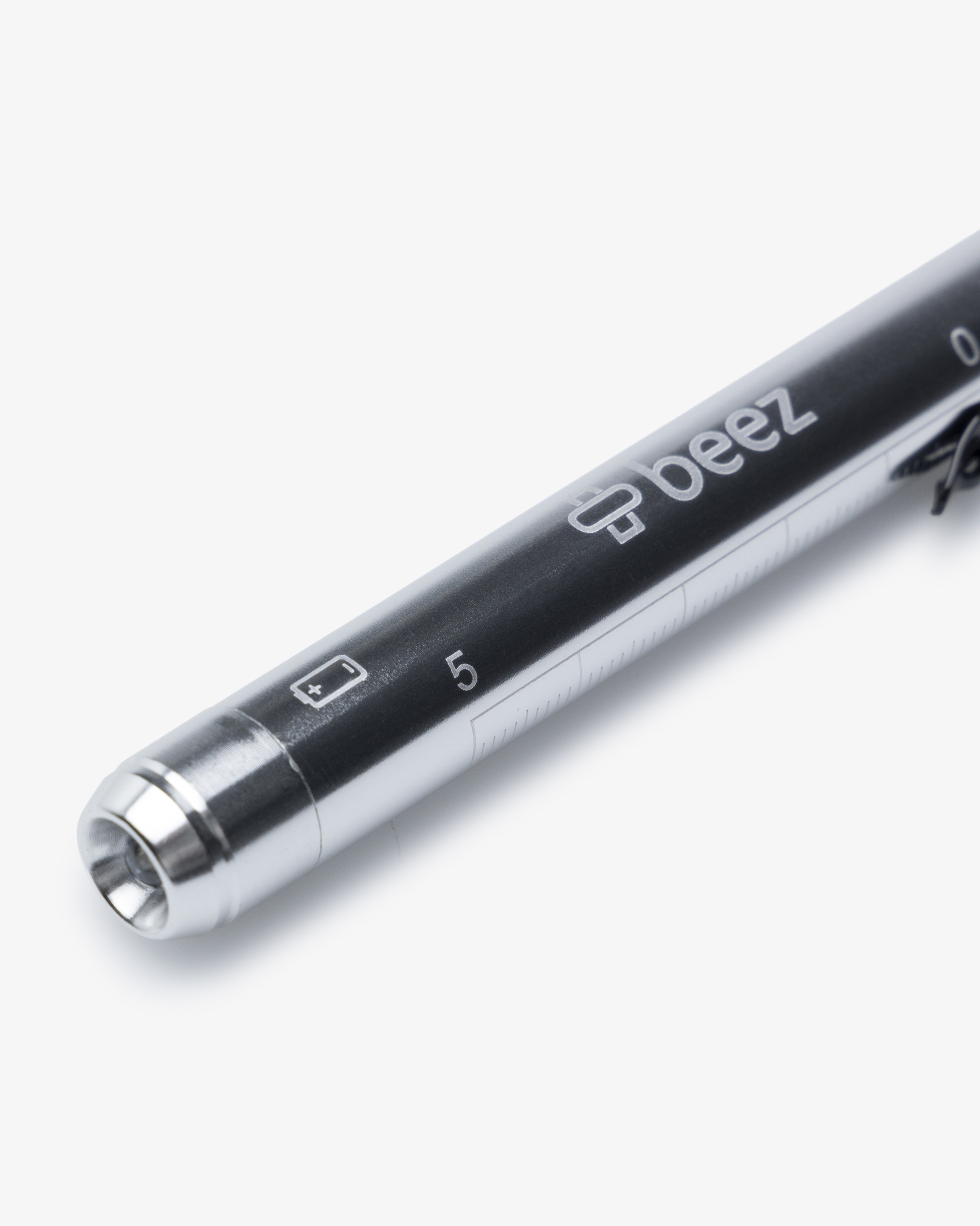 Beez Stiftlampe LED Weißes Licht Silver