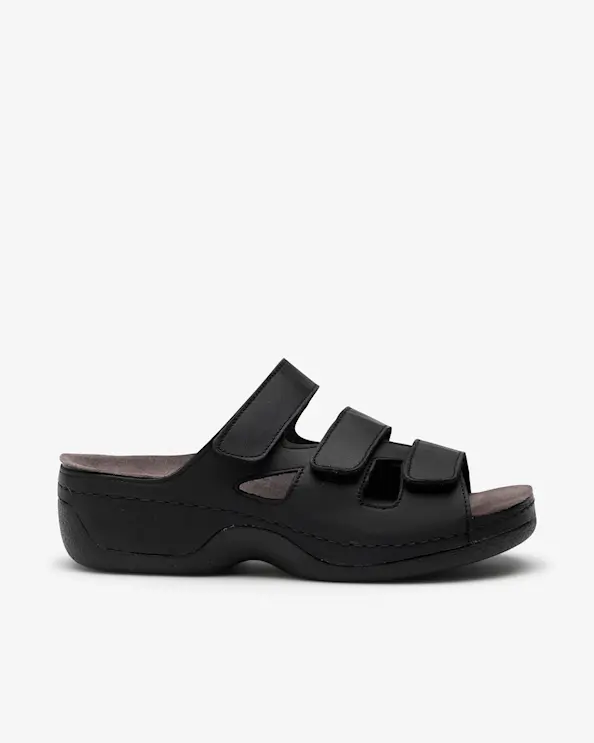 Embla 2310 Damesandal Ergoflex Sort